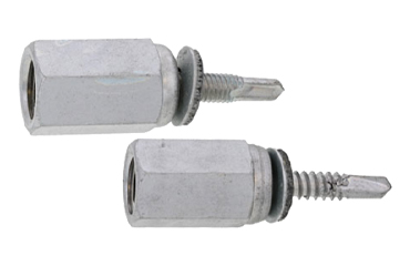 鉄 アシバツナギ ステンめっき 据置タイプ NEW AWS(鉄下地用)(イイファス)